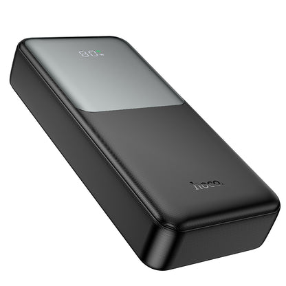 Ekstern batteri HOCO J136A, 20000mAh, 22,5W, QC + PD, 1 x USB-C - 2 x USB-A, Svart