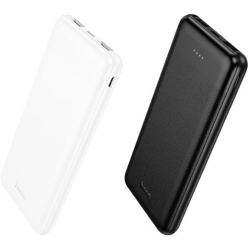 Ekstern batteri HOCO J153 Stability, 10000mAh, 10W, 2 x USB-A, Hvit