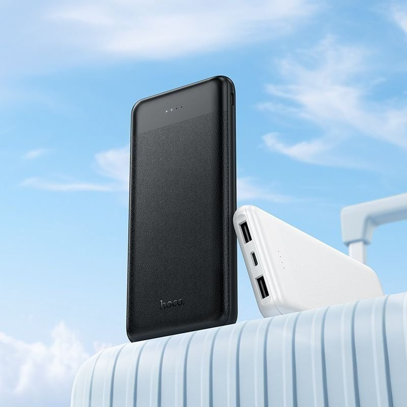 Ekstern batteri HOCO J153 Stability, 10000mAh, 10W, 2 x USB-A, Svart