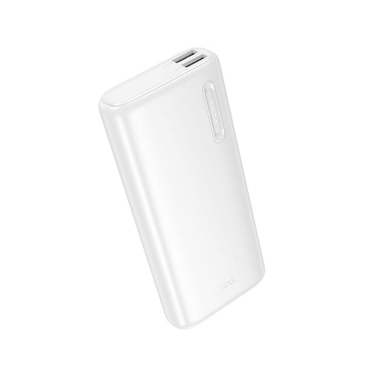 Ekstern batteri HOCO J158A, 10000mAh, 10W, 2 x USB-A, Hvit