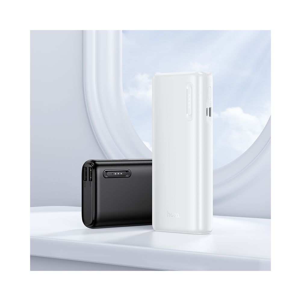 Ekstern batteri HOCO J158A, 10000mAh, 10W, 2 x USB-A, Svart