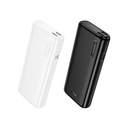 Ekstern batteri HOCO J158A, 10000mAh, 10W, 2 x USB-A, Hvit