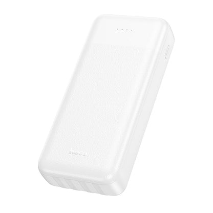 HOCO J163A powerbank, 20 000 mAh, 10 W, 1 x Lightning – 1 x microUSB – 1 x USB-C – 2 x USB-A, hvit