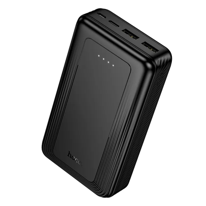 Ekstern batteri HOCO J165A, 20000mAh, 10W, 2 x USB-A, Svart