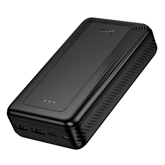 Ekstern batteri HOCO J165A, 20000mAh, 10W, 2 x USB-A, Svart