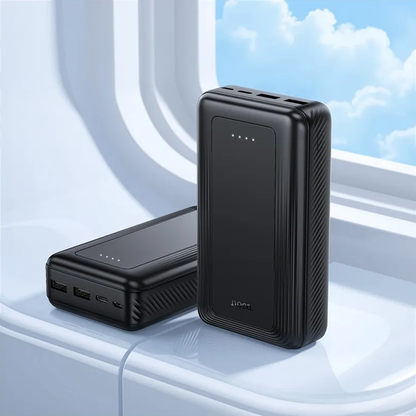 Ekstern batteri HOCO J165A, 20000mAh, 10W, 2 x USB-A, Svart