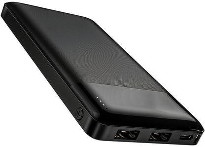 Ekstern batteri HOCO J72, 10000mAh, 10W, 2 x USB-A, Svart