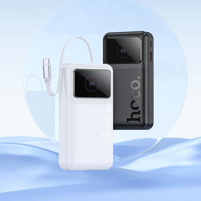HOCO Q41 powerbank, 20000 mAh, 22,5 W, QC + PD, 1 x USB-A – 2 x USB-C, hvit