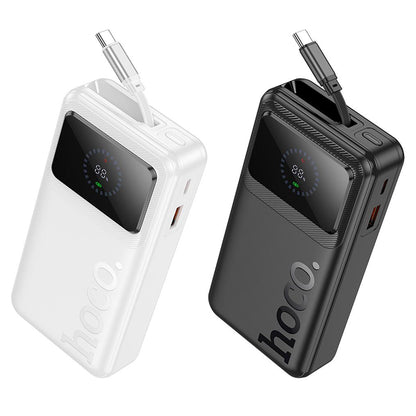 HOCO Q41 powerbank, 20000 mAh, 22,5 W, QC + PD, 1 x USB-A – 2 x USB-C, hvit