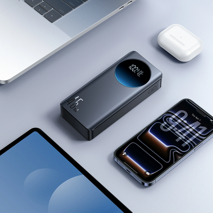 Ekstern batteri Joyroom JR-PBF02 Pro, 20000mAh, 45W, QC + PD, 2 x USB-A - 2 x USB-C, Svart