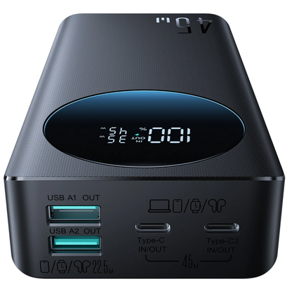 Ekstern batteri Joyroom JR-PBF02 Pro, 20000mAh, 45W, QC + PD, 2 x USB-A - 2 x USB-C, Svart