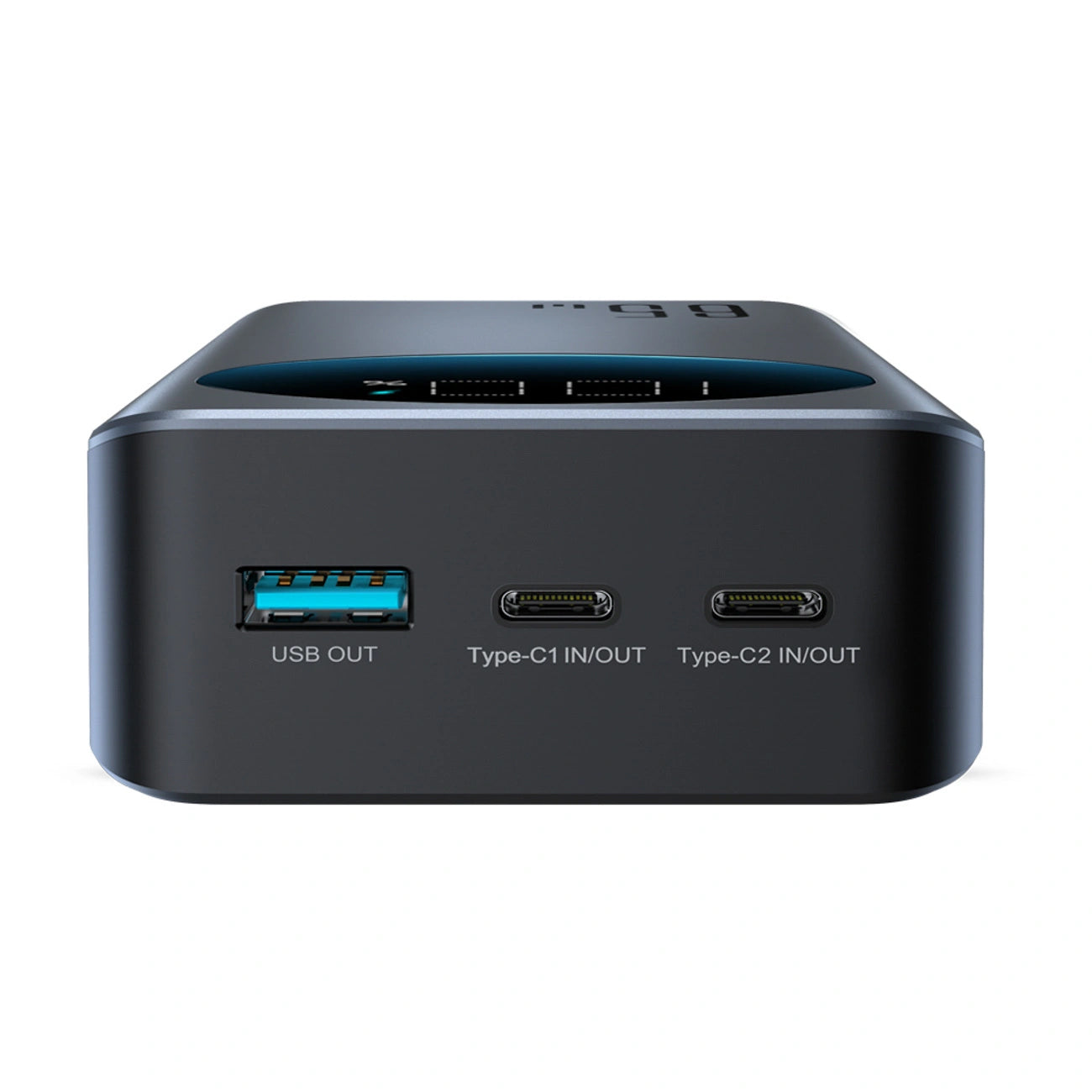 Joyroom JR-PBF05 Pro Ekstern Batteri, 30000mAh, 65W, QC + PD, 1 x USB-A - 2 x USB-C, Svart