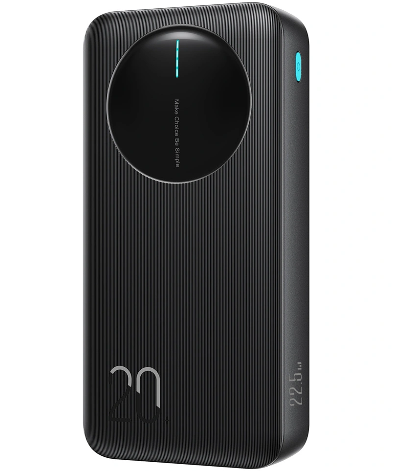 Ekstern batteri Joyroom JR-PBF14 Pro, 20000mAh, 22.5W, QC + PD, 1 x USB-C - 2 x USB-A, Svart