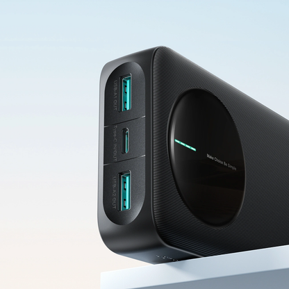 Ekstern batteri Joyroom JR-PBF14 Pro, 20000mAh, 22.5W, QC + PD, 1 x USB-C - 2 x USB-A, Svart