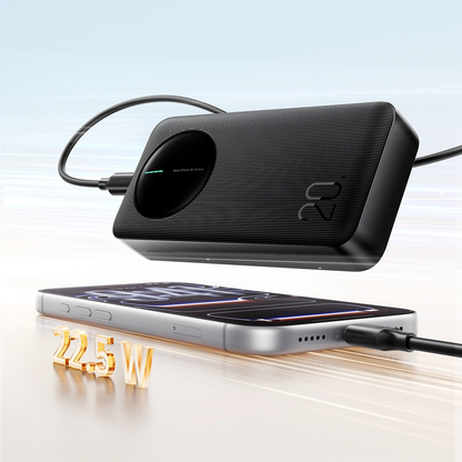 Ekstern batteri Joyroom JR-PBF14 Pro, 20000mAh, 22.5W, QC + PD, 1 x USB-C - 2 x USB-A, Svart
