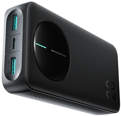 Ekstern batteri Joyroom JR-PBF14 Pro, 20000mAh, 22.5W, QC + PD, 1 x USB-C - 2 x USB-A, Svart