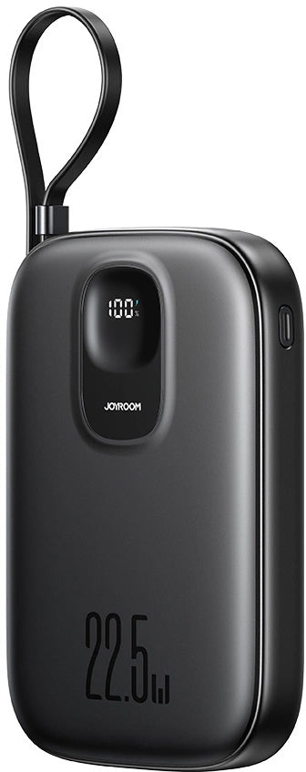 Ekstern Batteri Joyroom JR-PBF17, 10000mAh, 22.5W, QC + PD, 1 x USB-A - 2 x USB-C, Svart