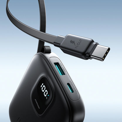 Ekstern Batteri Joyroom JR-PBF17, 10000mAh, 22.5W, QC + PD, 1 x USB-A - 2 x USB-C, Svart