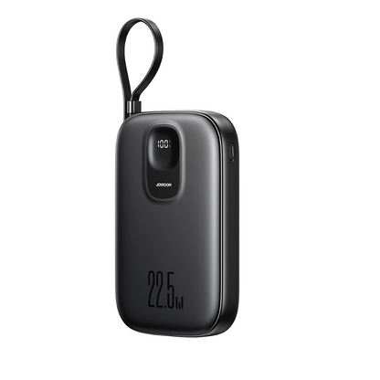 Ekstern Batteri Joyroom JR-PBF18, 10000mAh, 22.5W, QC + PD, 1 x Lightning - 1 x USB-A - 1 x USB-C, Svart