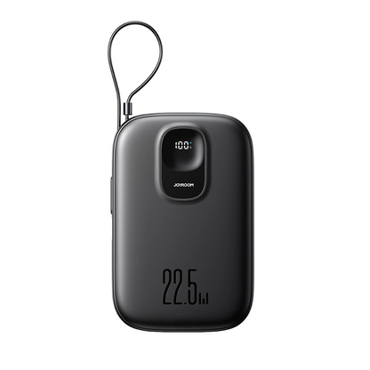 Ekstern Batteri Joyroom JR-PBF18, 10000mAh, 22.5W, QC + PD, 1 x Lightning - 1 x USB-A - 1 x USB-C, Svart