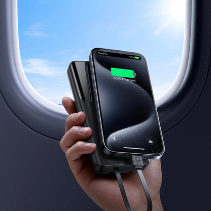 Ekstern Batteri Joyroom JR-PBF19, 10000mAh, 22.5W, QC + PD, 1 x Lightning - 1 x USB-A - 2 x USB-C, Svart