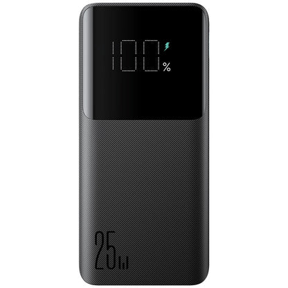 Ekstern Batteri Joyroom JR-PBF20, 10000mAh, 25W, QC + PD, 1 x USB-C - 2 x USB-A, Svart