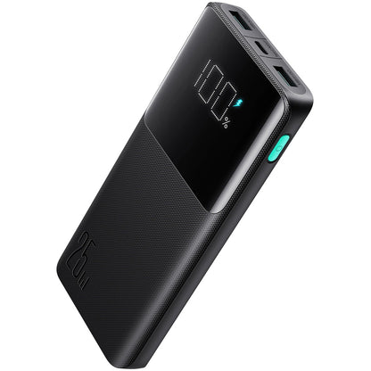 Ekstern Batteri Joyroom JR-PBF20, 10000mAh, 25W, QC + PD, 1 x USB-C - 2 x USB-A, Svart