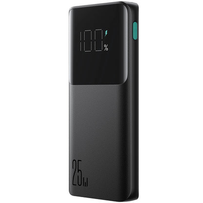 Ekstern Batteri Joyroom JR-PBF20, 10000mAh, 25W, QC + PD, 1 x USB-C - 2 x USB-A, Svart