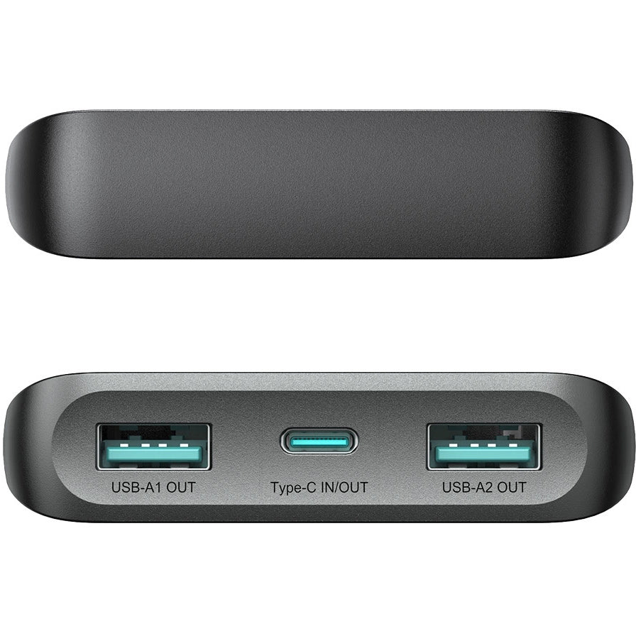 Ekstern Batteri Joyroom JR-PBF20, 10000mAh, 25W, QC + PD, 1 x USB-C - 2 x USB-A, Svart
