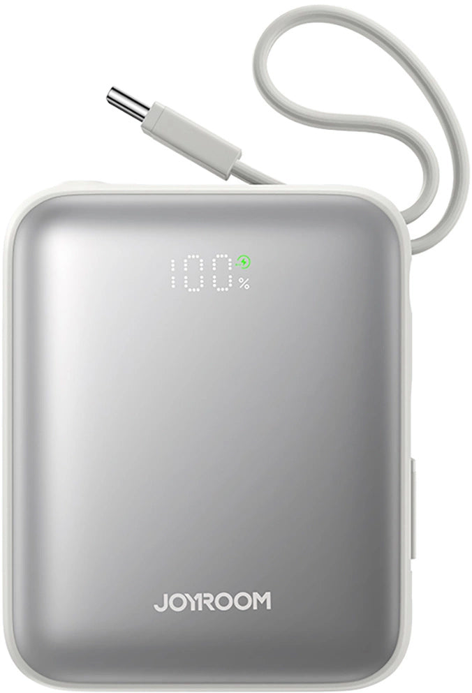 Ekstern batteri Joyroom JR-PBF27, 10000mAh, 22.5W, PD, 1 x Lightning - 2 x USB-C, Hvit