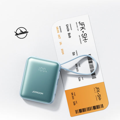 Ekstern batteri Joyroom JR-PBF27, 10000mAh, 22.5W, PD, 1 x Lightning - 2 x USB-C, Blå