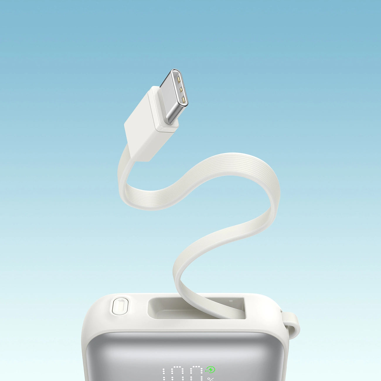 Ekstern batteri Joyroom JR-PBF27, 10000mAh, 22.5W, PD, 1 x Lightning - 2 x USB-C, Hvit