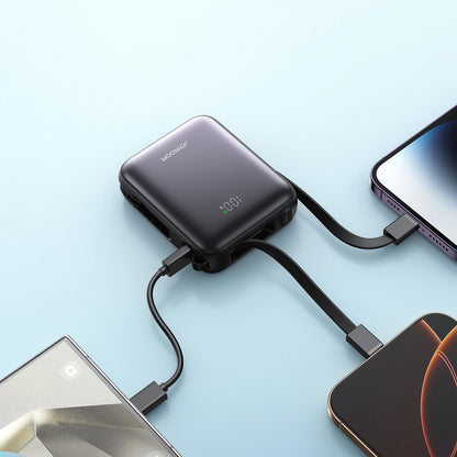 Ekstern batteri Joyroom JR-PBF27, 10000mAh, 22.5W, QC + PD, 1 x Lightning - 2 x USB-C, Svart