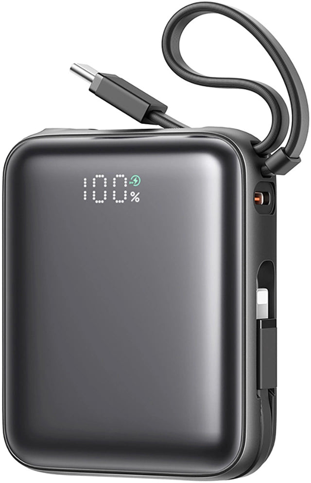 Ekstern batteri Joyroom JR-PBF27, 10000mAh, 22.5W, QC + PD, 1 x Lightning - 2 x USB-C, Svart