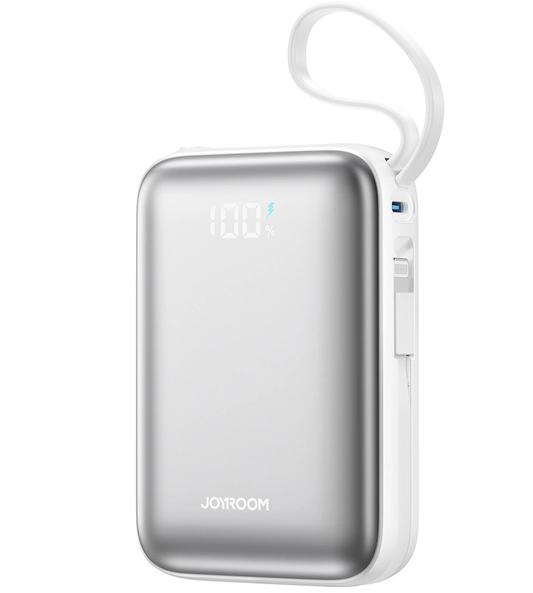 Ekstern batteri Joyroom JR-PBF29, 20000mAh, 22.5W, QC + PD, 1 x Lightning - 2 x USB-C, Hvit