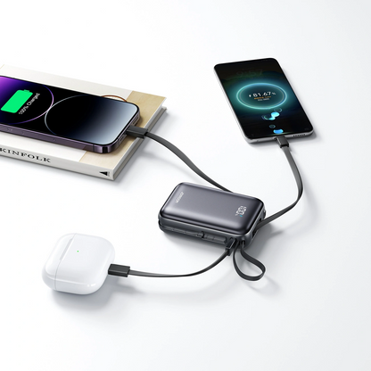 Ekstern batteri Joyroom JR-PBF29, 20000mAh, 22.5W, QC + PD, 1 x Lightning - 2 x USB-C, Svart