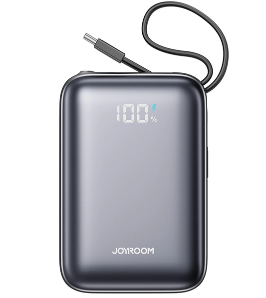 Ekstern batteri Joyroom JR-PBF29, 20000mAh, 22.5W, QC + PD, 1 x Lightning - 2 x USB-C, Svart