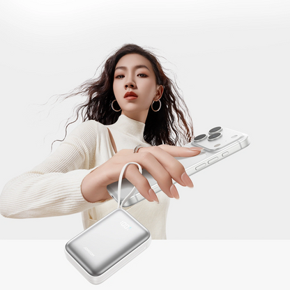 Ekstern batteri Joyroom JR-PBF29, 20000mAh, 22.5W, QC + PD, 1 x Lightning - 2 x USB-C, Hvit