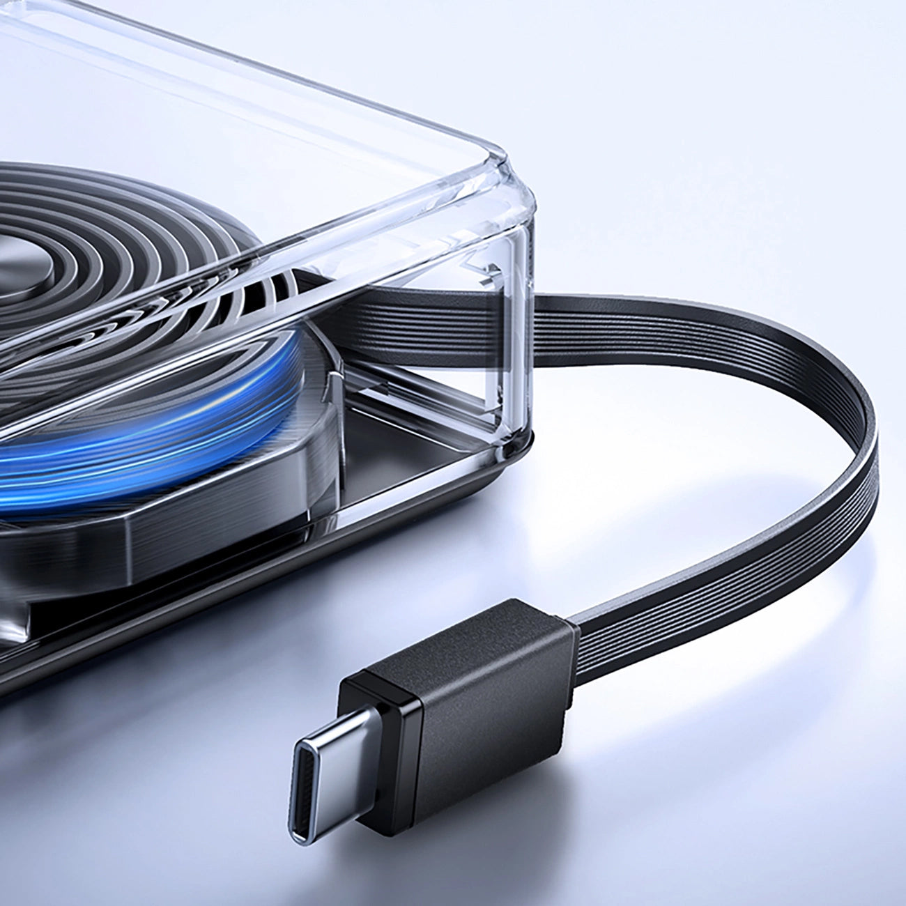 Ekstern batteri Joyroom JR-PR1, 10000mAh, 22.5W, PD, 2 x USB-C, Grå