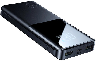 Ekstern batteri Joyroom JR-QP191, 10000mAh, 22.5W, QC + PD, 1 x USB-C - 2 x USB-A, Svart