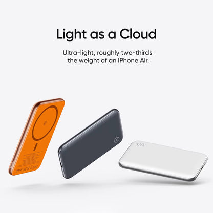 Trådløs Ekstern Batteri McDodo MC-2931 Meta Air, 5000mAh, 20W, PD + FQI, 1 x QI - 1 x USB-C, Svart