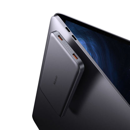 Trådløst Eksternt Batteri McDodo MC-3781 Meta, 10000mAh, 20W, PD + FQI, 1 x QI - 2 x USB-C, Svart