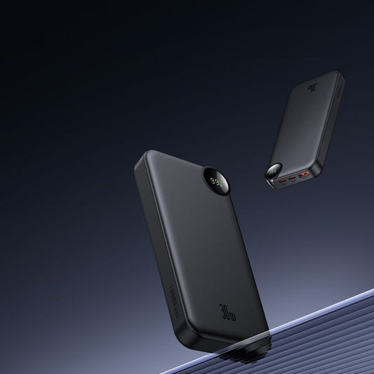 Ekstern Batteri McDodo MC-3850 Display, 10000mAh, 30W, QC + PD, 1 x USB-A - 2 x USB-C, Svart