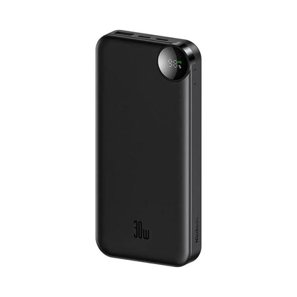 Ekstern Batteri McDodo MC-3850 Display, 10000mAh, 30W, QC + PD, 1 x USB-A - 2 x USB-C, Svart