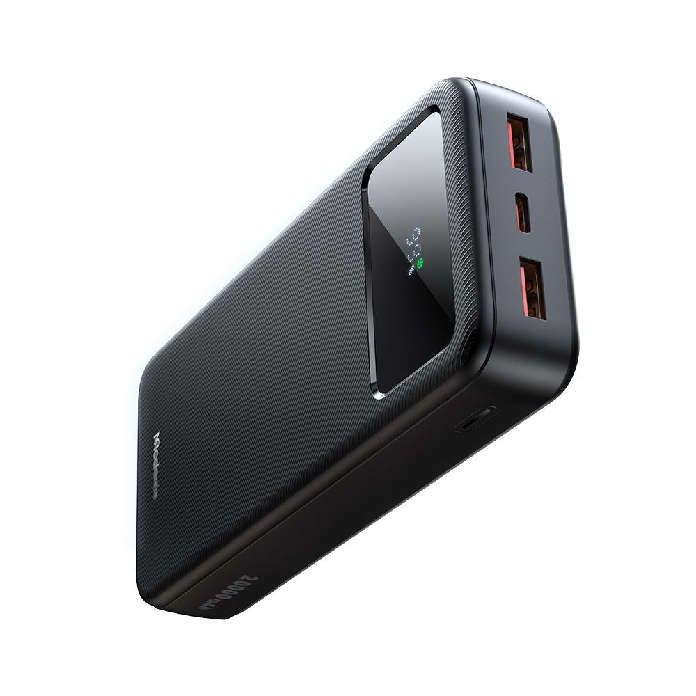 Ekstern batteri McDodo MC-4230, 20000mAh, 22.5W, QC + PD, 2 x USB-A - 1 x USB-C, Svart