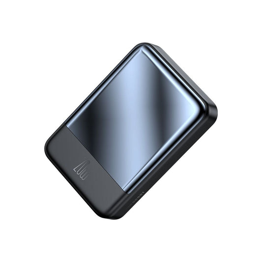 Trådløs Ekstern Batteri McDodo MC-4261 Ambilight, 10000mAh, 20W, PD + FQI, 1 x QI - 1 x USB-C, Svart