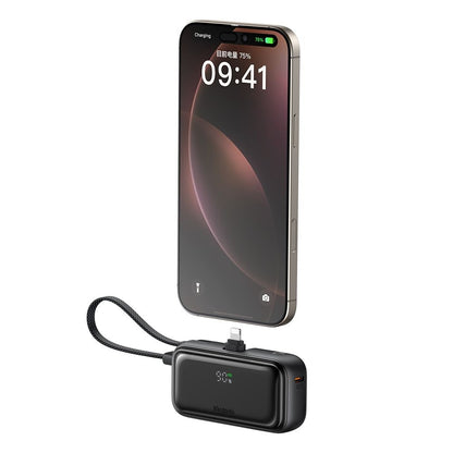 Ekstern batteri McDodo MC-7800 Freekit, 5000mAh, 22.5W, PD, 1 x Lightning - 2 x USB-C, Svart