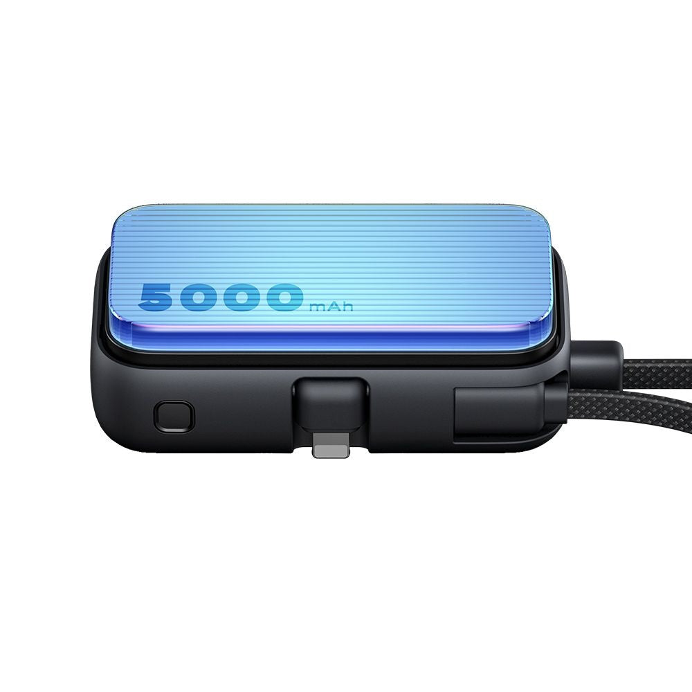 Ekstern batteri McDodo MC-7800 Freekit, 5000mAh, 22.5W, PD, 1 x Lightning - 2 x USB-C, Svart
