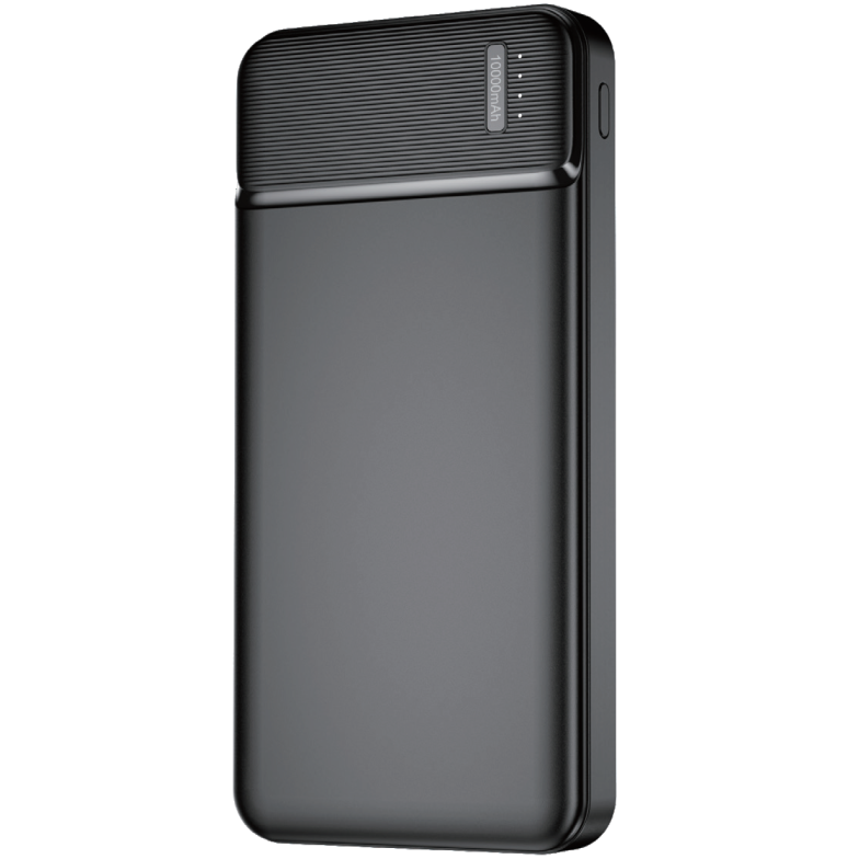 Ekstern batteri MaXlife MXPB-01, 10000mAh, 12W, 2 x USB-A, Svart