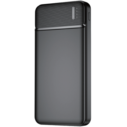 Ekstern batteri MaXlife MXPB-01, 10000mAh, 12W, 2 x USB-A, Svart